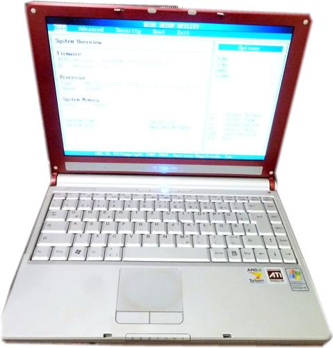 Medion MD96400 Netbook - sam2000 | 12,1 Zoll |  Rot