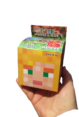 Schlüsselanhänger Minecraft Motiv Set シ Blaze シ  Sammel Box Set