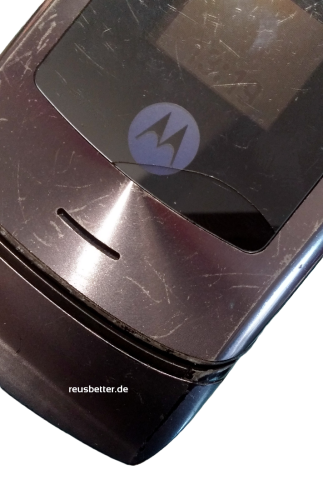 Motorola RAZR V3i TITAN Klapphandy |  1.3 MP | 2,2 Zoll LCD | Simlock Frei