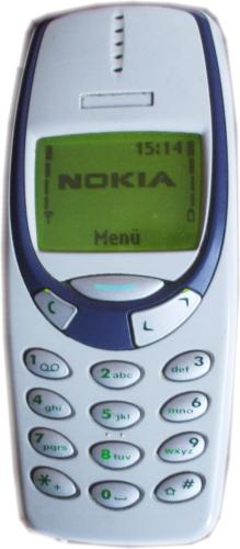 NOKIA 3310 Retro Handy |  Blau  oder Grau|  Original Cover | SIM frei Unlock