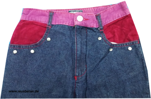 Kinderjeans Mädchen ONE WAY gr. 128 Materialmix