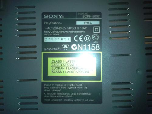 Sony PlayStation 1 - Konsole | SCPH-9002 - PAL |  AV - Netzkabel & Kontroller