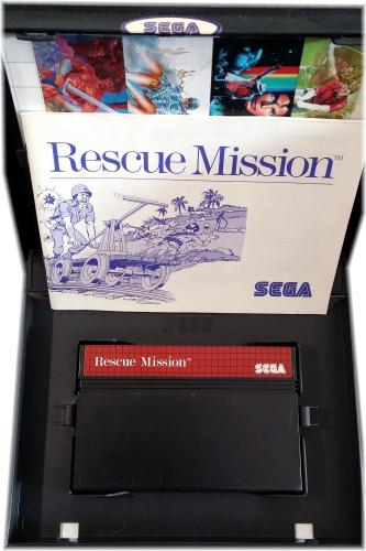 RESCUE MISSION Sega Master System