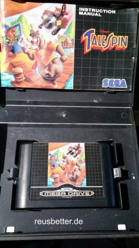 Disney's Talespin ☛ Sega Mega Drive ☛ Retro Games Spiel mit OVP