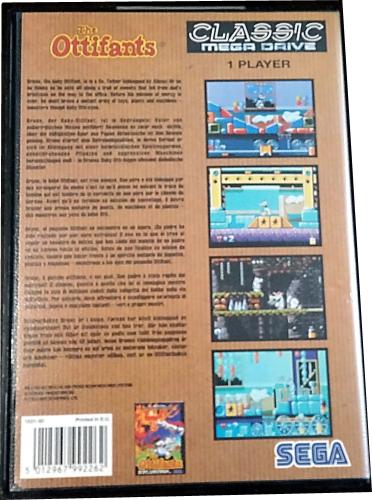 The Ottifants Classic ☆ Sega Mega Drive Spiel mit OVP und Anleitung