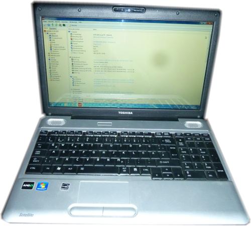 TOSHIBA Satellite L500D - 13H Notebook | AMD DualCore 2x 2.10 GHz | 15.6 "