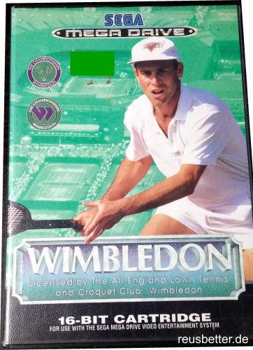 Wimbledon Championship Tennis  Sega Mega Drive Spiel mit OVP