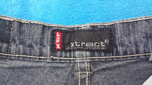 Mädchen Worker Jeans ☆ von xtract ☆ gr. 158 ☆ Schwarz